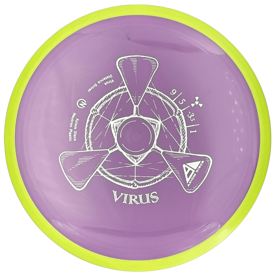 Neutron Virus violetti-lime