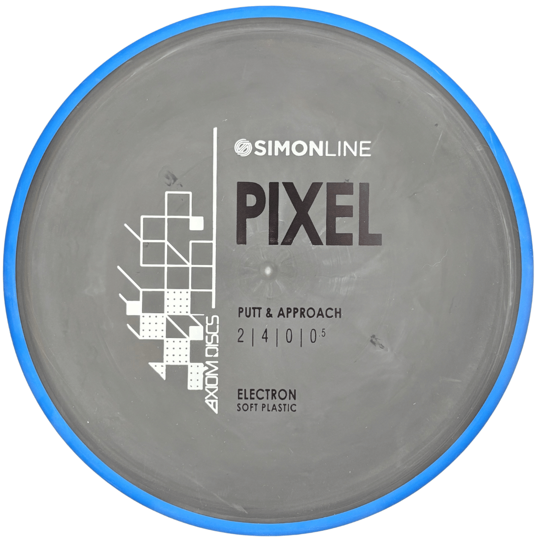 Soft Electron Pixel harmaa-sininen