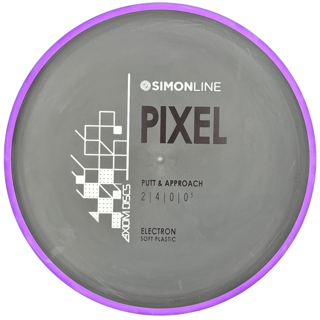 Soft Electron Pixel harmaa-violetti