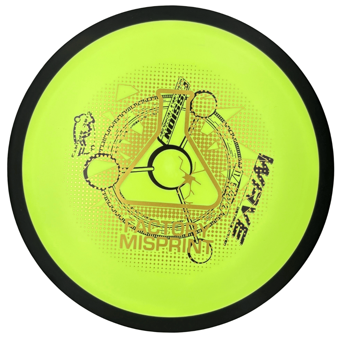 Fission Wave Misprint lime Fission Wave Misprint lime