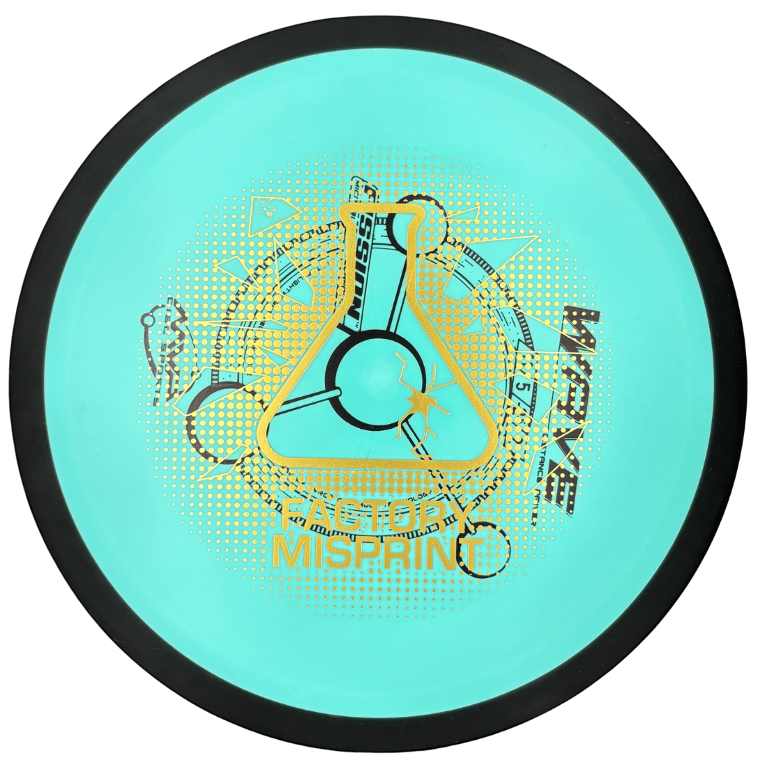 Fission Wave Misprint turkoosi 2 Fission Wave Misprint turkoosi 2