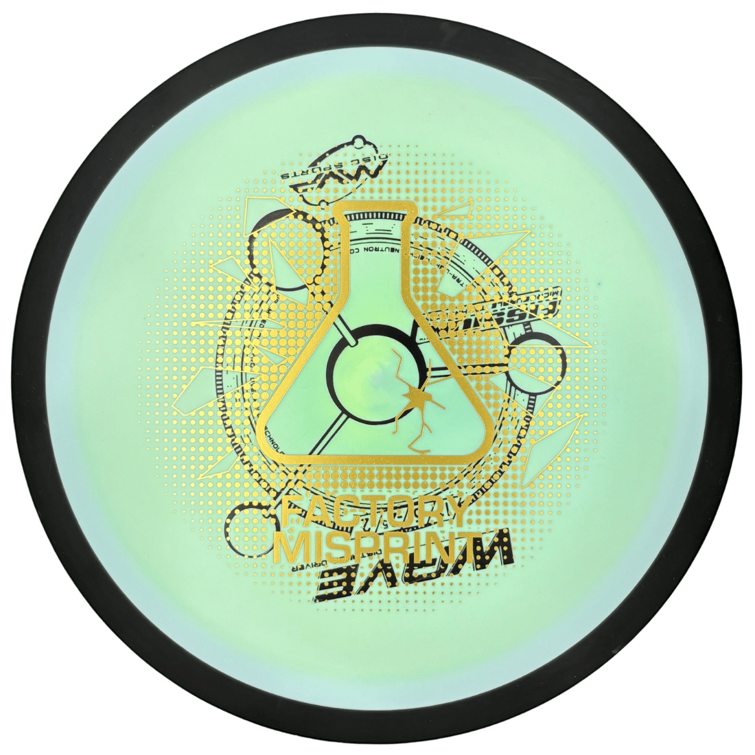 Fission Wave Misprint turkoosi Fission Wave Misprint turkoosi