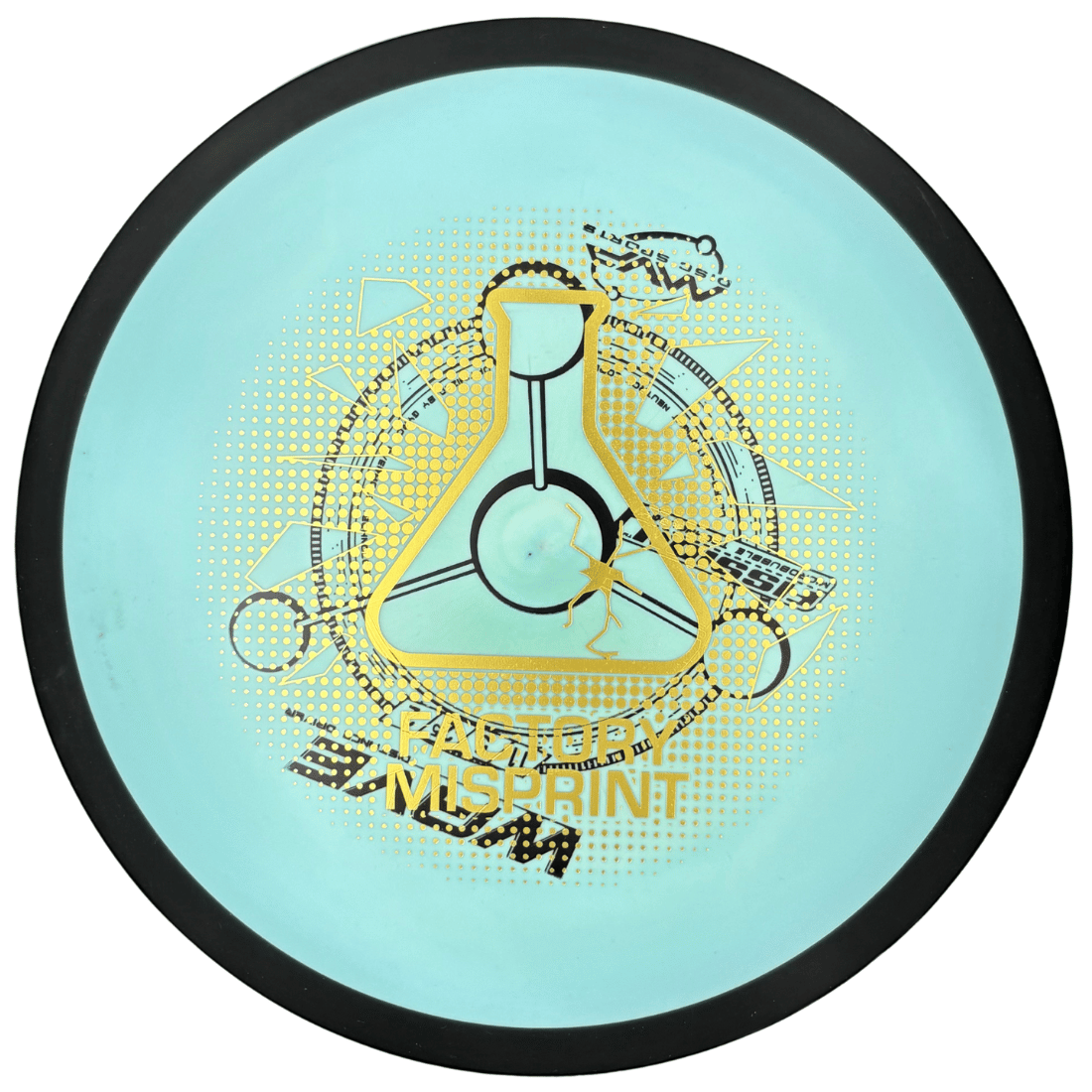 Fission Wave Misprint vaaleansininen