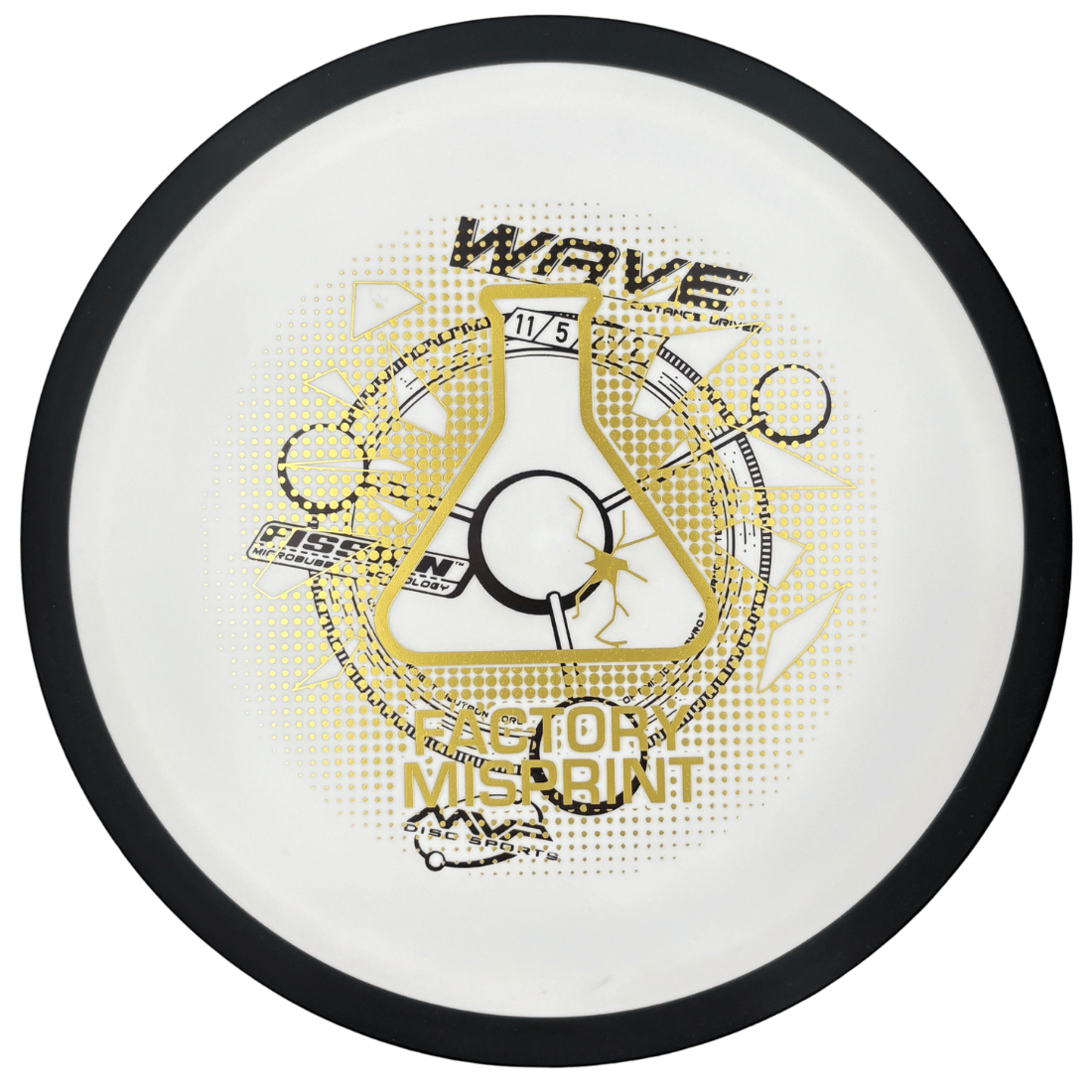 Fission Wave Misprint valkoinen Fission Wave Misprint valkoinen