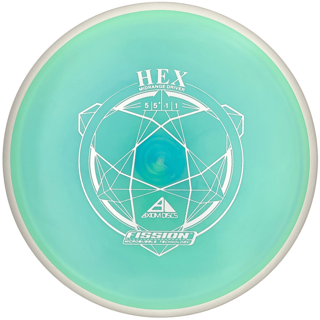 Fission Hex turkoosi-valkoinen 176 Fission Hex turkoosi-valkoinen 176