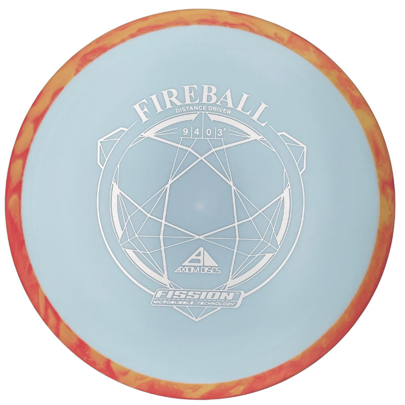 Fission Fireball vaaleansininen-oranssi