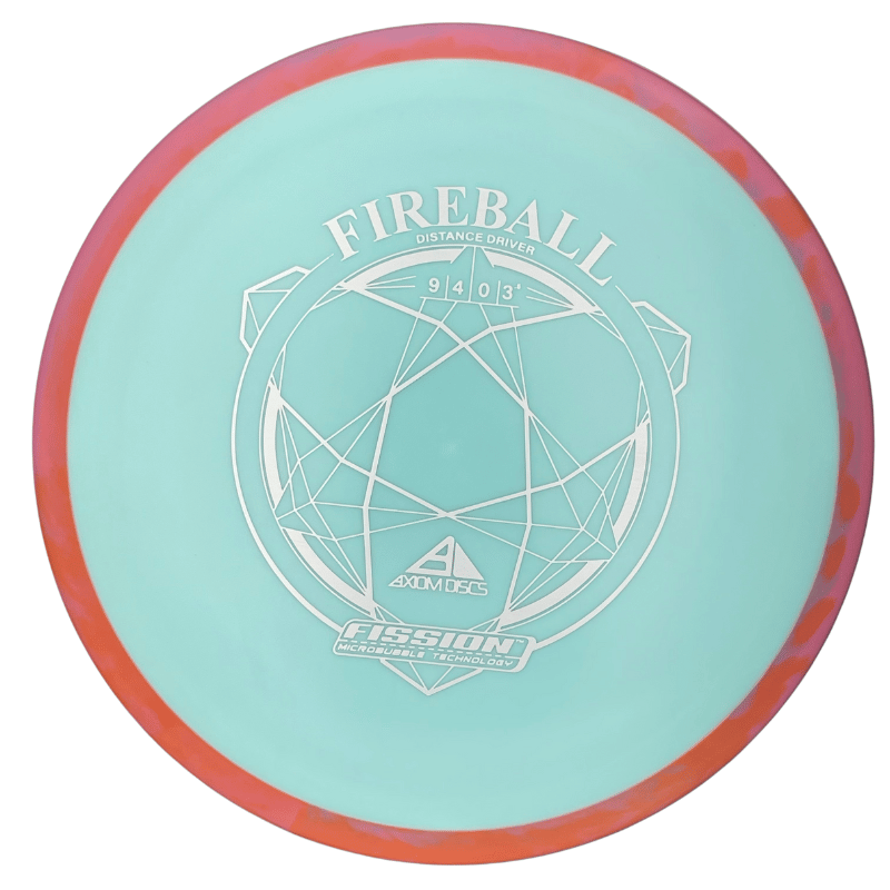 Fission Fireball vaaleansininen-punainen