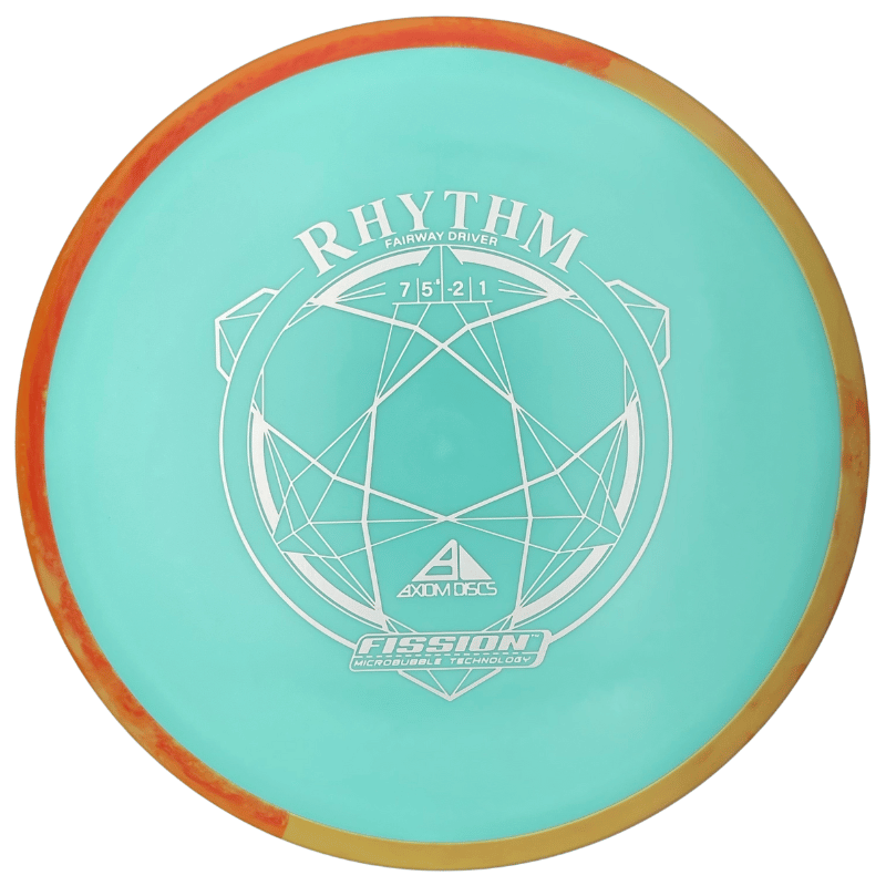 Fission Rhythm turkoosi-oranssi