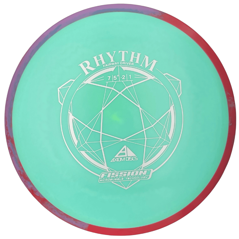 Fission Rhythm turkoosi-punainen
