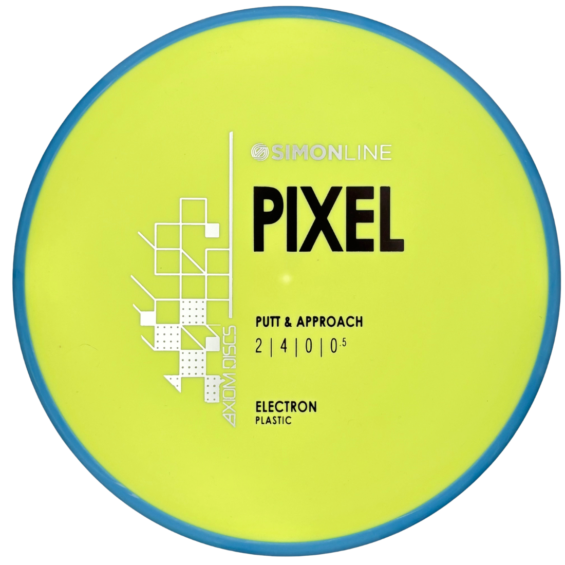 Electron medium Pixel keltainen-sininen 171