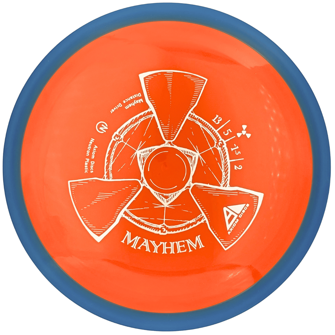 Neutron Mayhem oranssi-sininen