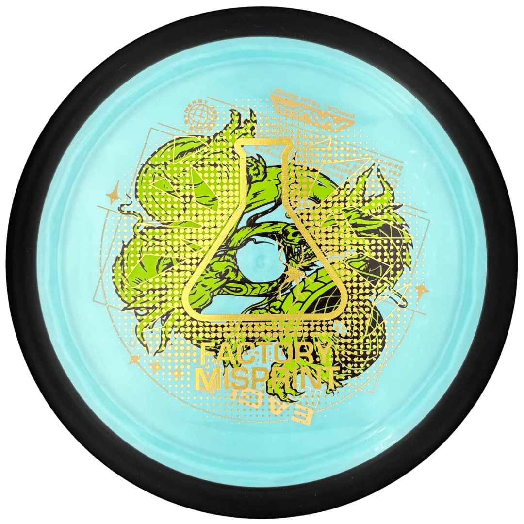 Plasma Dimension Eagle Misprint vaaleansininen-vihreä