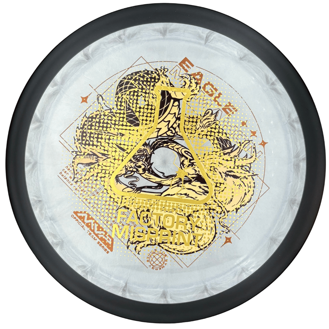 Plasma Dimension Eagle misprint harmaa-kulta Plasma Dimension Eagle misprint harmaa-kulta