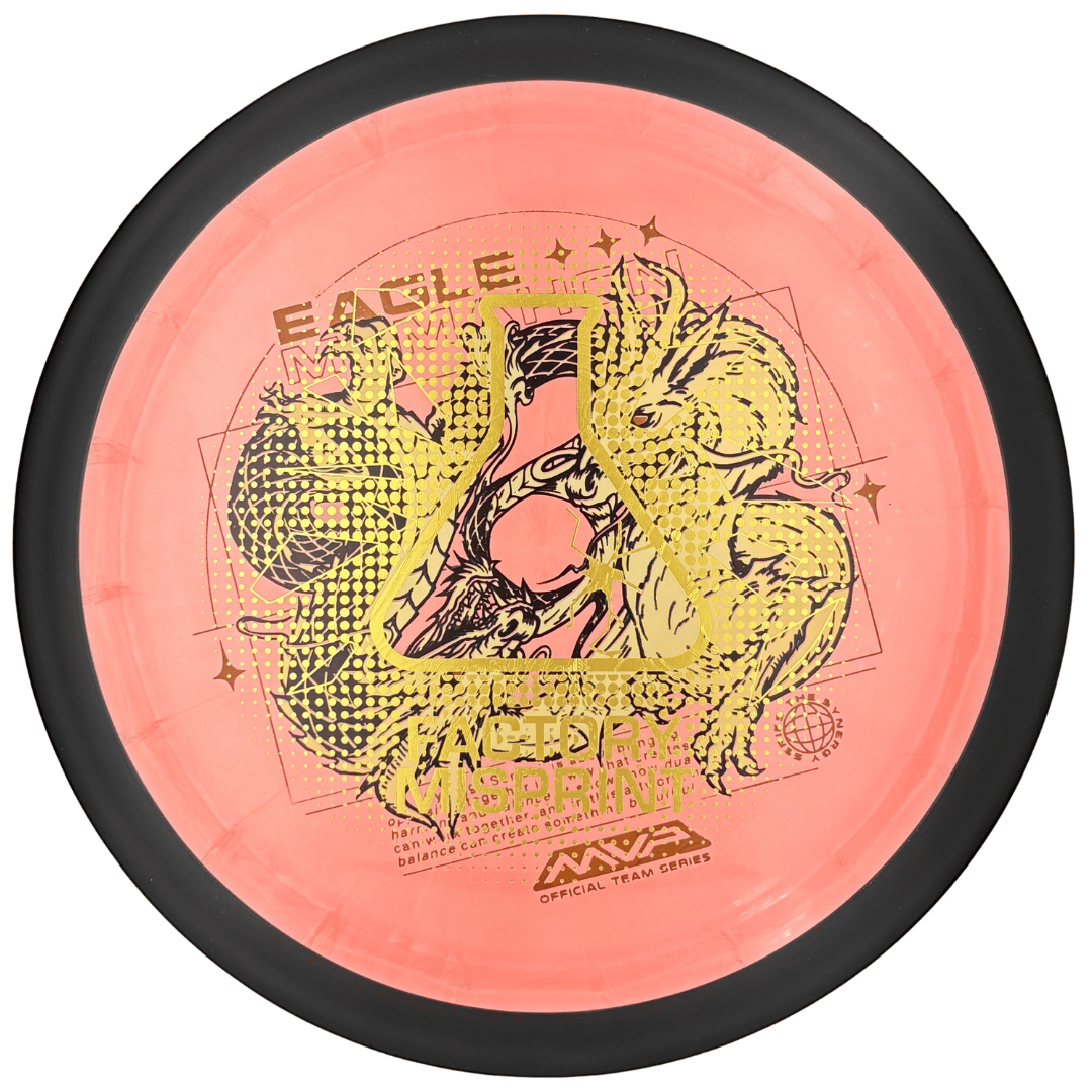 Plasma Dimension Eagle misprint oranssi-kulta Plasma Dimension Eagle misprint oranssi-kulta