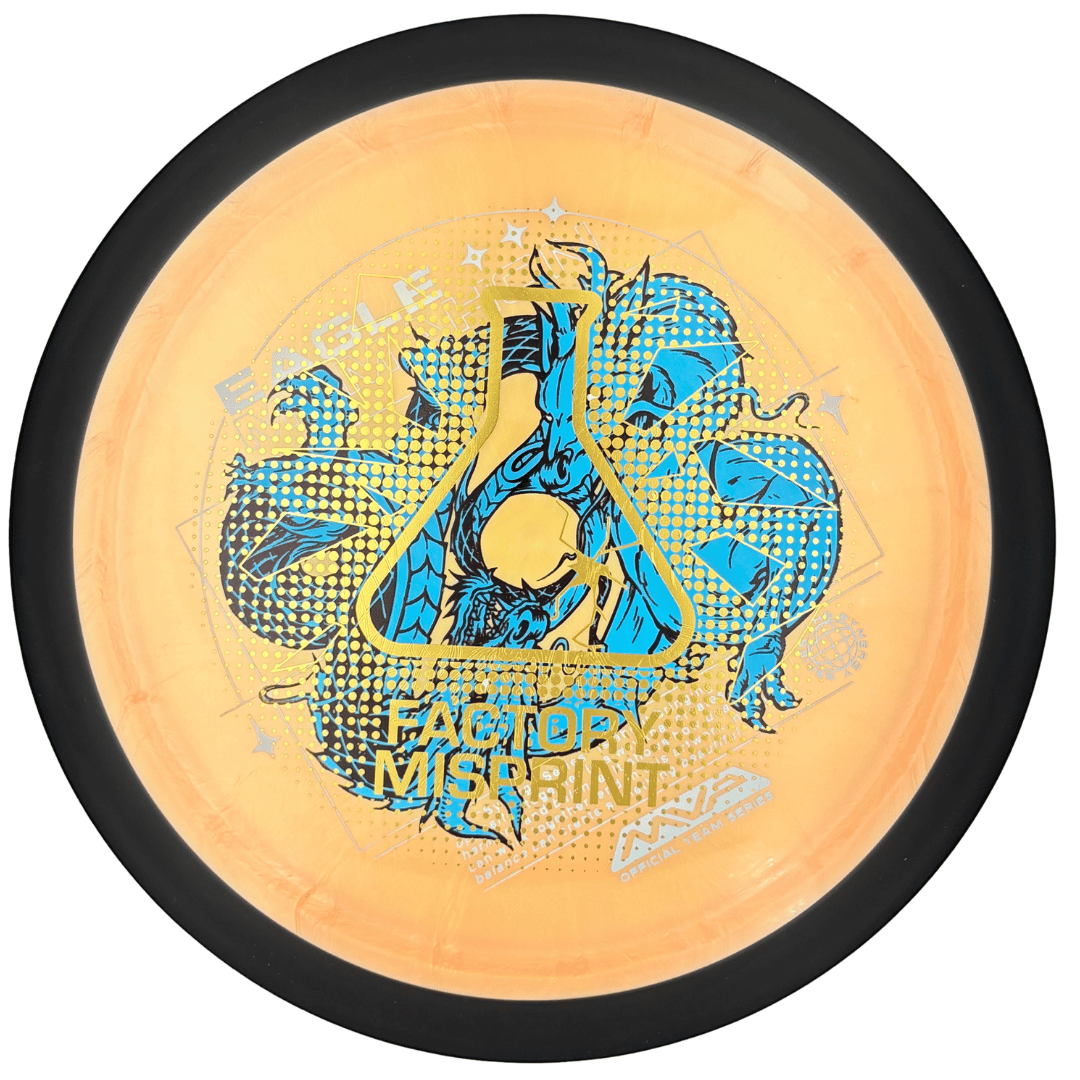 Plasma Dimension Eagle misprint persikka-sininen Plasma Dimension Eagle misprint persikka-sininen