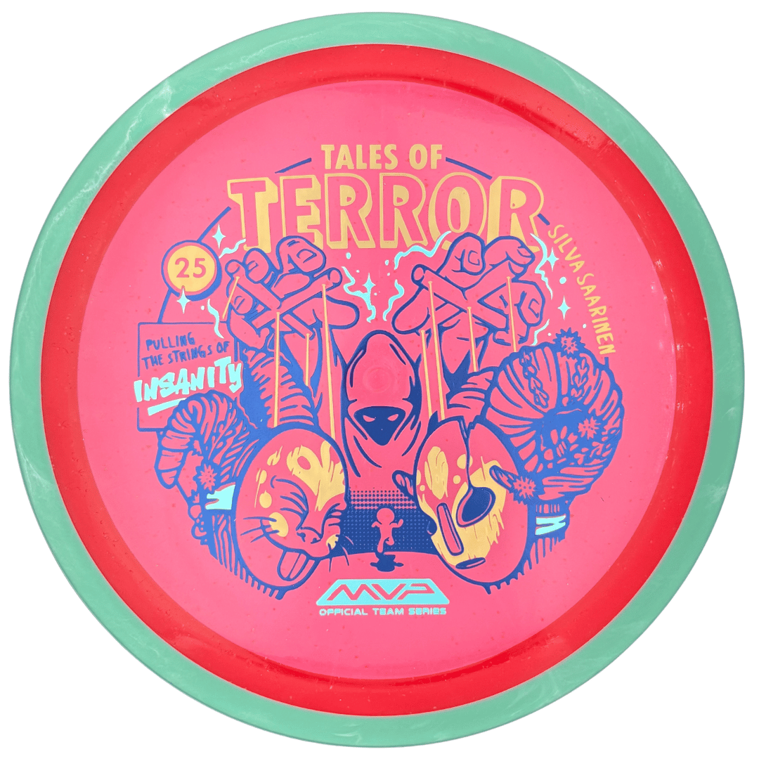 Particle Glow Proton Silva Saarinen - punainen-turkoosi