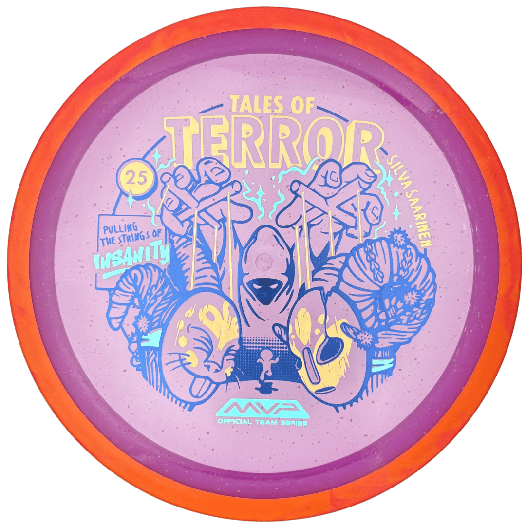 Particle Glow Proton Silva Saarinen - violett-oranssi